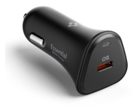 Spigen Ładowarka samochodowa Essential 30W Czarna - 1346615 - zdjęcie 2